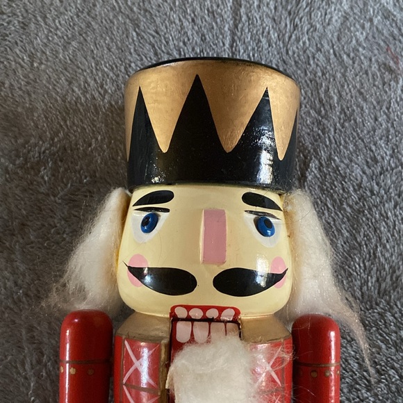 🌰🎄 Vintage Wooden Music Box Nutcracker Solider🎄🌰 - Picture 3 of 13